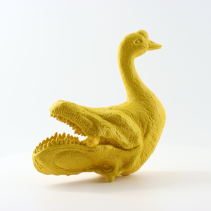 Duck + Dinosaur's head