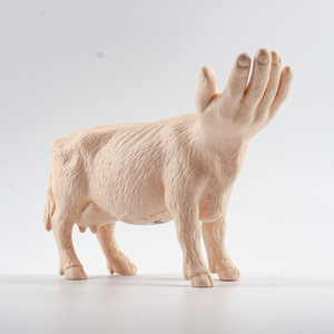 Cow + Hand