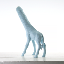 Load image into Gallery viewer, Giraffe + Penis Light Blue